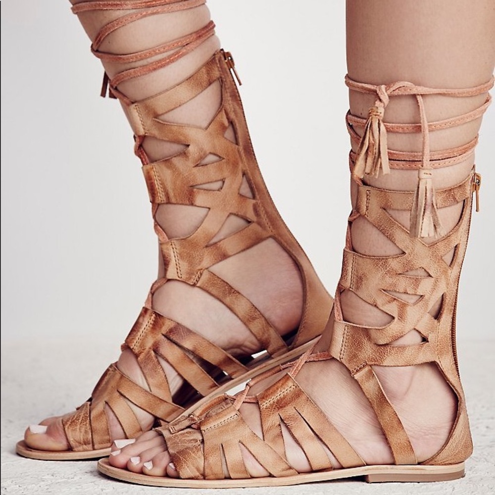Free People Mesa Verde Gladiator Sandal Size 8